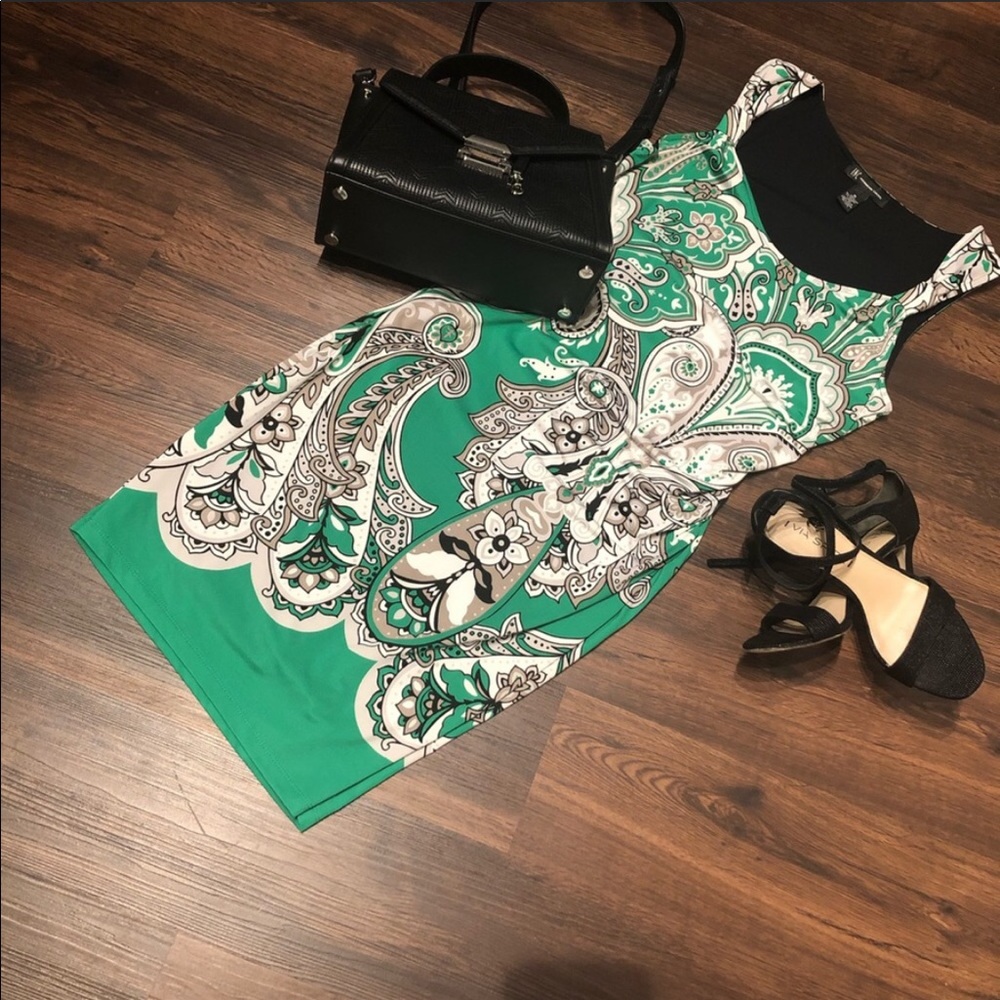 Inc Summer dress, really cute Medium Paisley Print